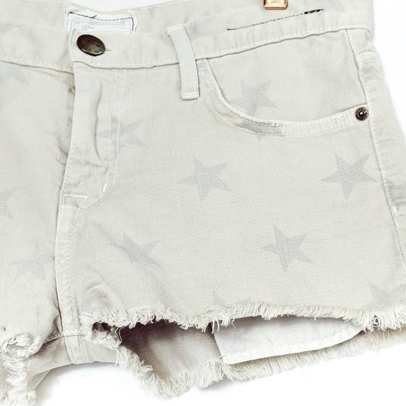 Current/Elliot • Vanilla Star Boyfriend Shorts - Picture 4 of 7